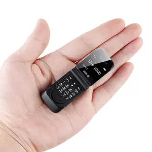 LONG-CZ J9 World Smallest Flip Mobile Phone Unlocked